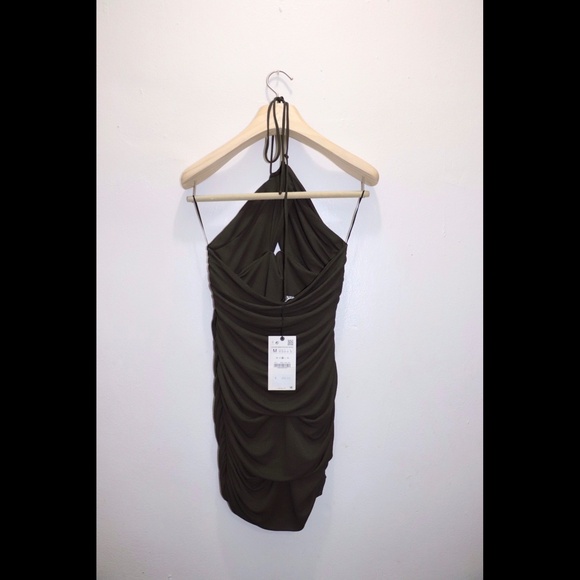 Zara Draped Mini Dress - Picture 5 of 8